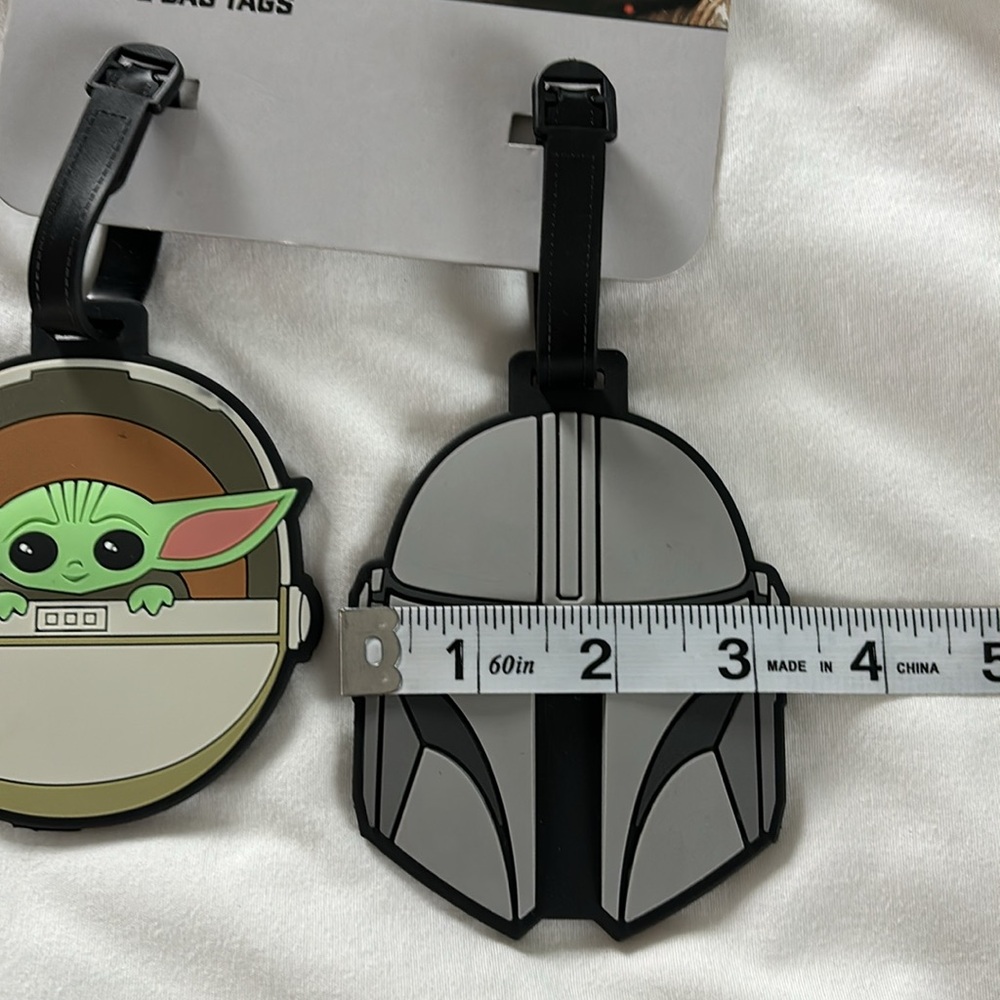 NWT Star Wars Mandalorian Bag Tags- New - Picture 10 of 10